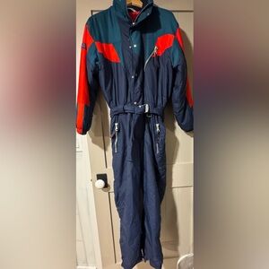 Vintage Astrolabio Retro Ski Suit SZ: Medium